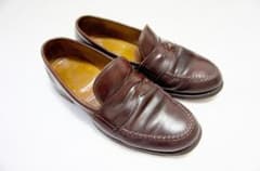 Alden オールデン ローファー 7 1/2 E バーガンディ コードバンのサムネイル