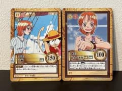 【最終値引】旧裏ワンピース　カードダス ナミ 19枚セット ワンピース カードダス ナミ 2枚セット BANDAI 2001 旧裏 レトロ