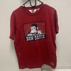 BEN DAVIS ゴリラロゴ Tシャツ レッドのサムネイル