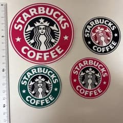 同梱¥500【スターバックス】　ステッカー　4枚のサムネイル