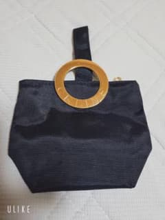 CELINE ブラック ナイロン ポーチのサムネイル