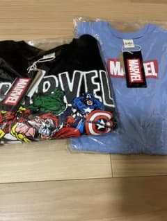 MARVEL マーベル　2点セット　トレーナー　ロンT 120のサムネイル