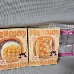 Mellojoy メロジョイ スクイーズ クリームワッフル 丸 四角 スクエア