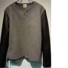 SUNSEA melton leather long teeのサムネイル