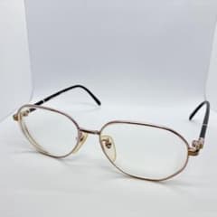 Yves Saint Laurent メガネ 32-9703 日本製 ゴールド - メルカリ