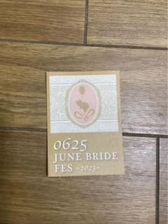 6/25 JUNE BRIDE FES 2023 サークルチケット　サーチケのサムネイル