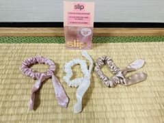 Slip silk bunny スリップ ピュアシルク バニー スクランチーズのサムネイル