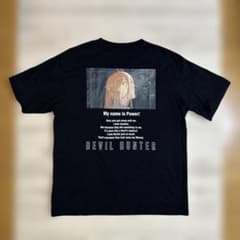 UNIQLO 유니클로 체인소맨 파워 카와무라 야스시 콜라보 티셔츠 XL