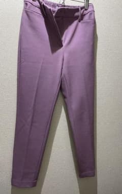 PLST テーパードパンツ パープルのサムネイル