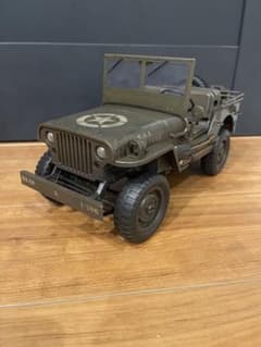 限界値下げウィリスジープ1/10ラジコンc8815ミリタリーウェザリング