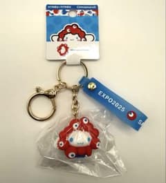 【新商品】サンリオコラボ立体マスコットストラップ クリア シナモロールのサムネイル