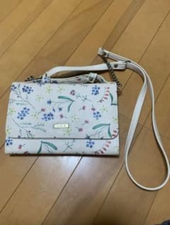 さらに値下げ！花柄ショルダーバッグ 合成皮革
