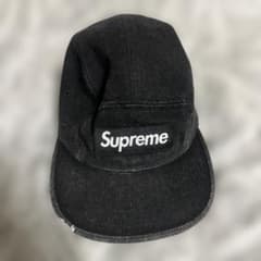 Supreme Jet Cap ブラック デニム キャップのサムネイル