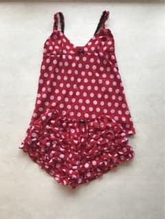 ミニールームウェア　キャミ　フリルパンツのサムネイル