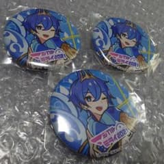 VOCALOID ボカロ　マジカルミライ 天使 KAITO 缶バッジ ボーカロイド】マジカルミライ2021 カプセルトイ 缶バッジ KAITO