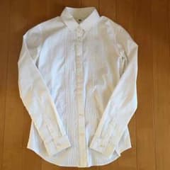 美品  ユニクロ 白シャツ オフィス向けのサムネイル