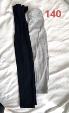 UNIQLO キッズ リブレギンス 2枚セット 135-145cm