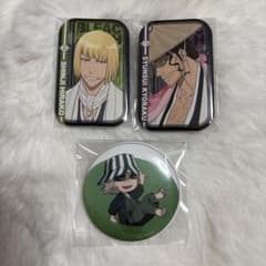 BLEACH 缶バッジ3点セット 平子真子 京楽春水 浦原喜助 - メルカリ