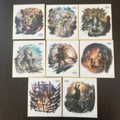 OCTOPATH TRAVELER ミニ色紙 8枚セットのサムネイル