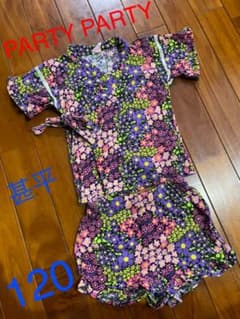 PARTY PARTY 120 甚平　女の子のサムネイル