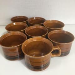 レトロなマグカップセット（10個　バラ売り可能）のサムネイル