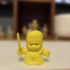 キン肉マン　キン消しsd パート7 スカイマン イエロー パーツあり キン肉マン キン消しsd パート7 ラーメンマン イエロー パーツあり