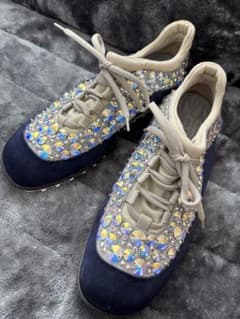 ミュウミュウ MIUMIU スニーカー スワロフスキー キラキラのサムネイル