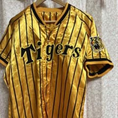 阪神タイガース　刺繍ユニフォーム　ゴールド　　　金のユニホーム　カスタム品　極 阪神タイガース 刺繍ユニフォーム ゴールド 金のユニホーム カスタム品