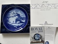 ROYALCOPENHAGEN ロイヤルコペンハーゲン 2010 イヤープレート - メルカリ
