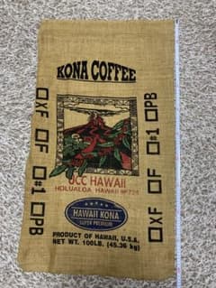 UCC HAWAII KONA COFFEE 麻袋 ドンゴロスのサムネイル