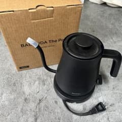 動作確認済み バルミューダ The Pot 電気ケトル K02A-BK ブラック