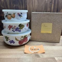 未使用「EJIRY」 エジリー ホーロー 保存容器 フルータス 希少 - メルカリ