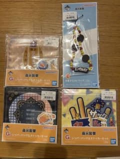 一番くじ 森永製菓 ジッパーバッグ＆ステッカー 3点&お菓子なストラップ 1点のサムネイル