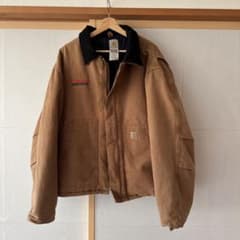 【高騰中】カーハート デトロイトジャケット　古着　（日本M〜L）のサムネイル