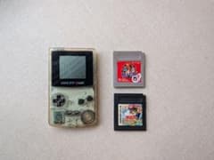 Nintendo GAME BOY COLOR 本体 クリア ソフト2本付のサムネイル