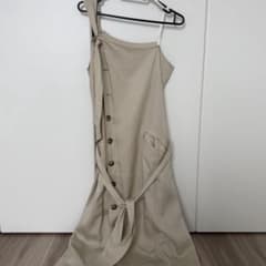 ETRE TOKYO】ワンショルダーエプロンワンピース - メルカリ