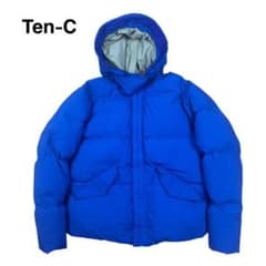 Ten-C artic Down Parka ジャケット ブルゾン ブルー