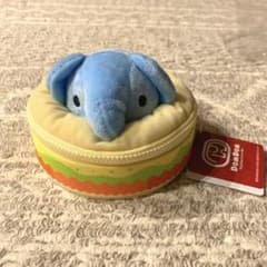 ドムドムハンバーガー どむぞうくんハンバーガーからひょっこりポーチ 水色