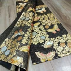 華麗さ№1&極美品【袋帯 佐賀錦 和装小物 正絹 帯 結婚式 訪問着 着物