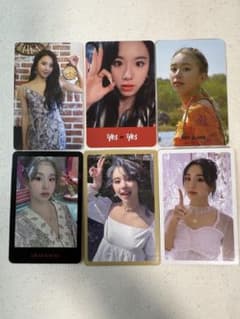 TWICE チェヨン トレカ6枚セットのサムネイル