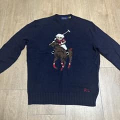 ポロラルフローレン　ニット　　セーター　ベア　ポロのサムネイル