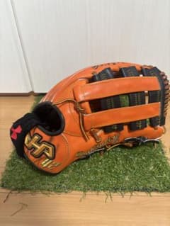 坂口智隆 上田剛 ヤクルト 支給品 実使用 ハタケヤマ 外野手 硬式用