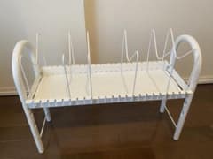 【美品】シンク下収納/鍋・フライパン・鍋蓋収納/キッチン収納/ラックのサムネイル