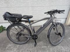 電動アシストクロスバイクEVA PLUS CROSSエヴァプラスグレー26インチ 電動アシストクロスバイクEVA PLUS CROSSエヴァプラスグレー26