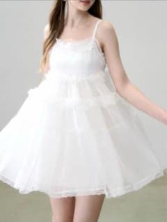 トリートユアセルフ Soft veil camisole dressのサムネイル