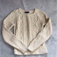 GAPKIDS♡ニットケーブルセーター 130㎝のサムネイル