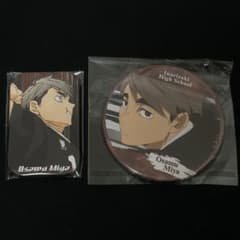 ハイキュー‼︎ 宮治　缶バッジ　スクエア缶バッジ　1番くじのサムネイル