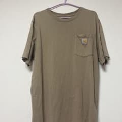 Carhartt ポケットTシャツ ベージュ Sのサムネイル