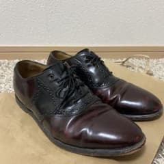 JOHNSTON & MURPHY Carleton バーガンディー　革靴のサムネイル