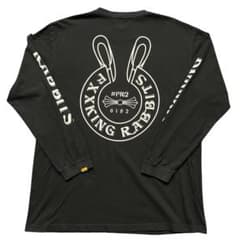 FR2 FXXKING RABBITS 長袖カットソー ブラック XL] #FR2 FXXKING RABBITS 長袖Tシャツ ブラック - メルカリ